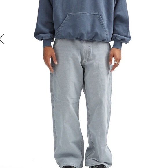 Cold Culture V1 CARPENTER PANTS FADED GREY Size L - Picture 5 of 13